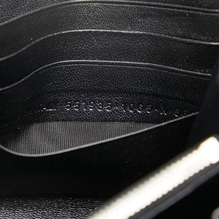 Top Quality Balenciaga Leather Logo Zip-Around Wallet