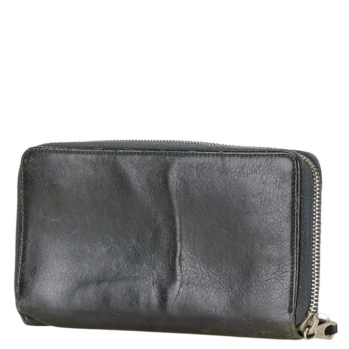 Top Quality Balenciaga Studded Leather Long Wallet