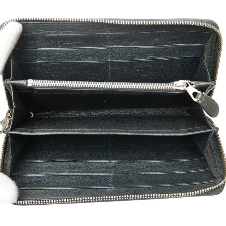 Top Quality Balenciaga Studded Leather Long Wallet