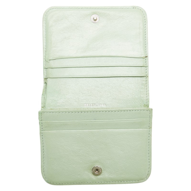 Top Quality Balenciaga Croc Embossed Leather Wallet