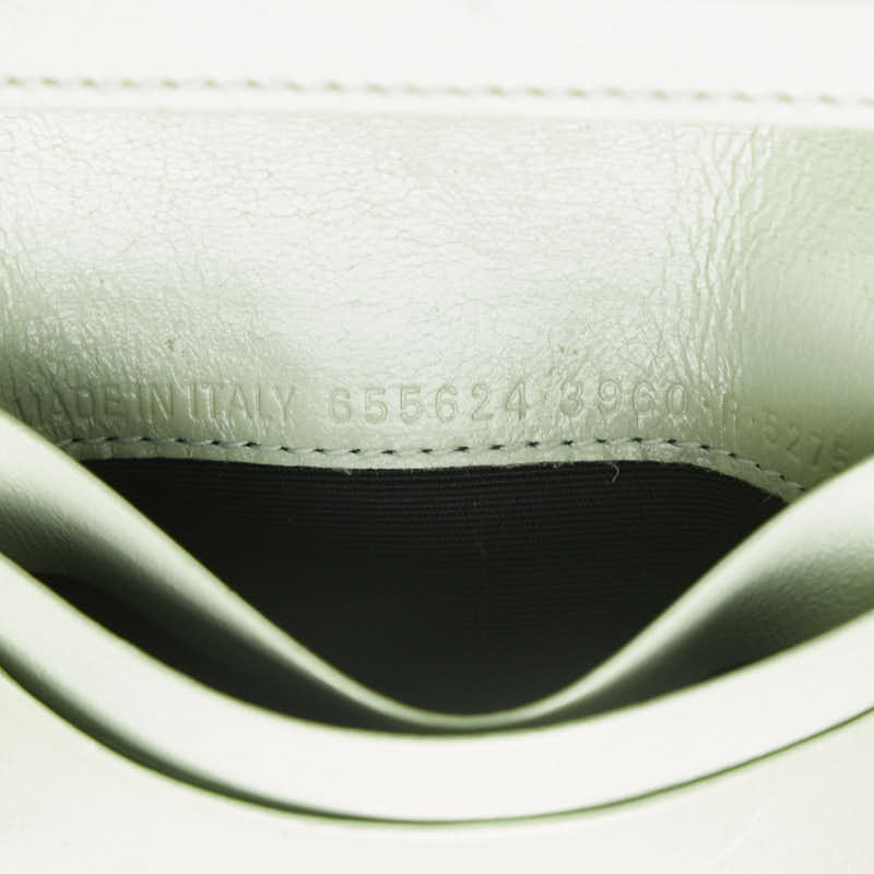 Top Quality Balenciaga Croc Embossed Leather Wallet