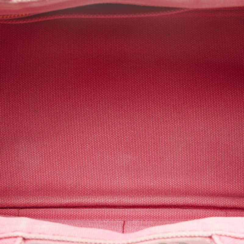 Prada Canapa Canvas 2WAY Handbag Pink
