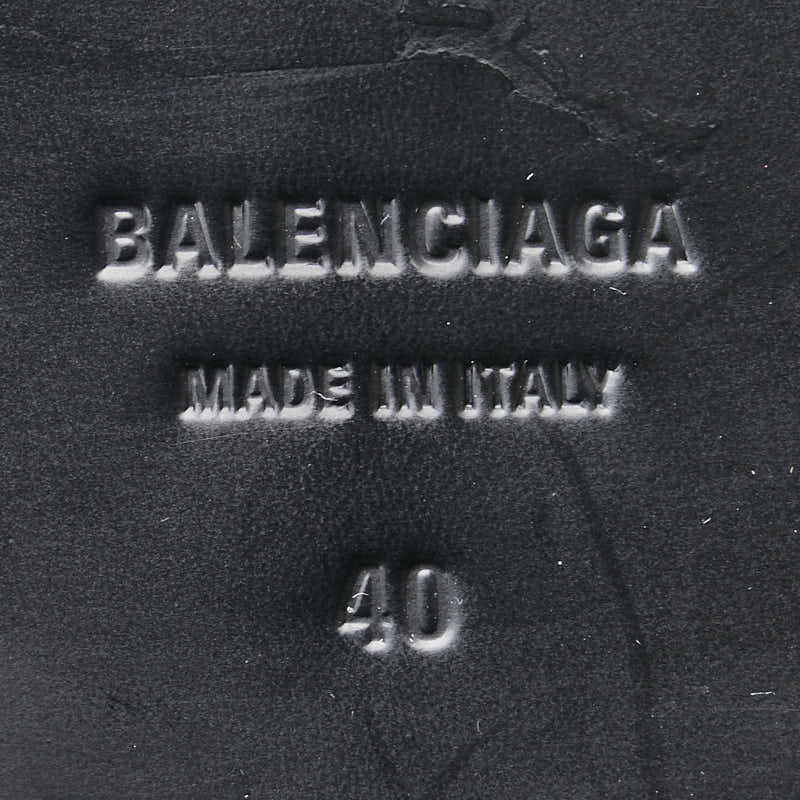 Top Quality Balenciaga Leather Dress Shoes Black