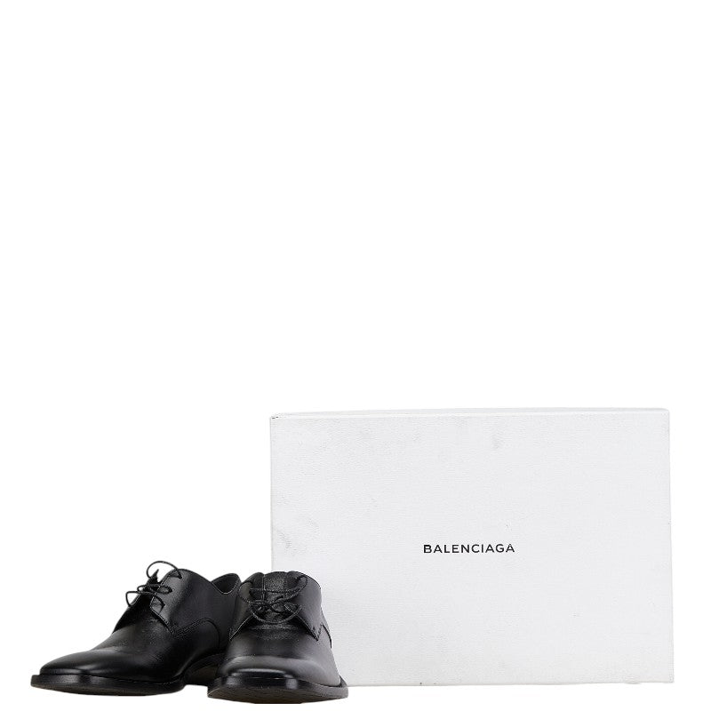 Top Quality Balenciaga Leather Dress Shoes Black
