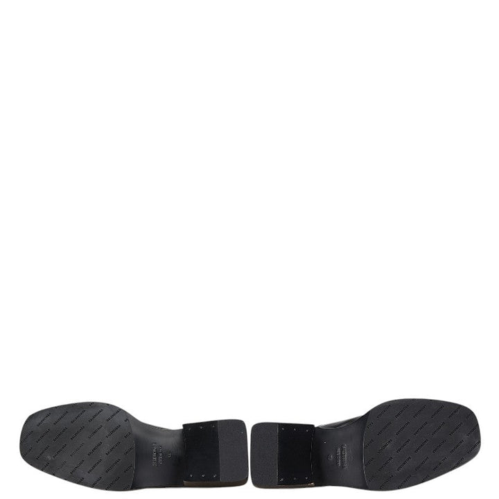 Top Quality Balenciaga Leather Dress Shoes Black