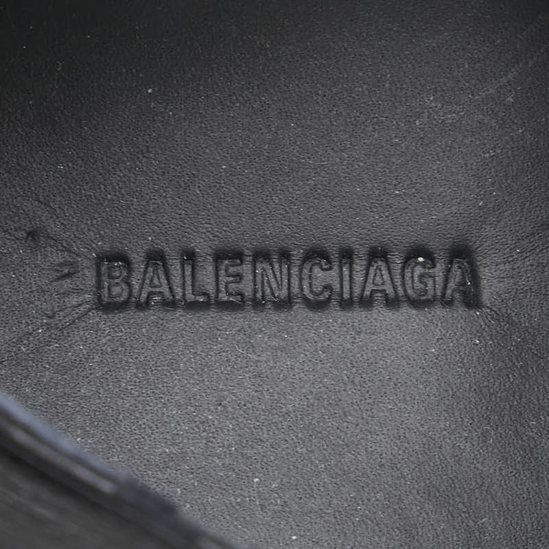 Top Quality Balenciaga Leather Dress Shoes Black