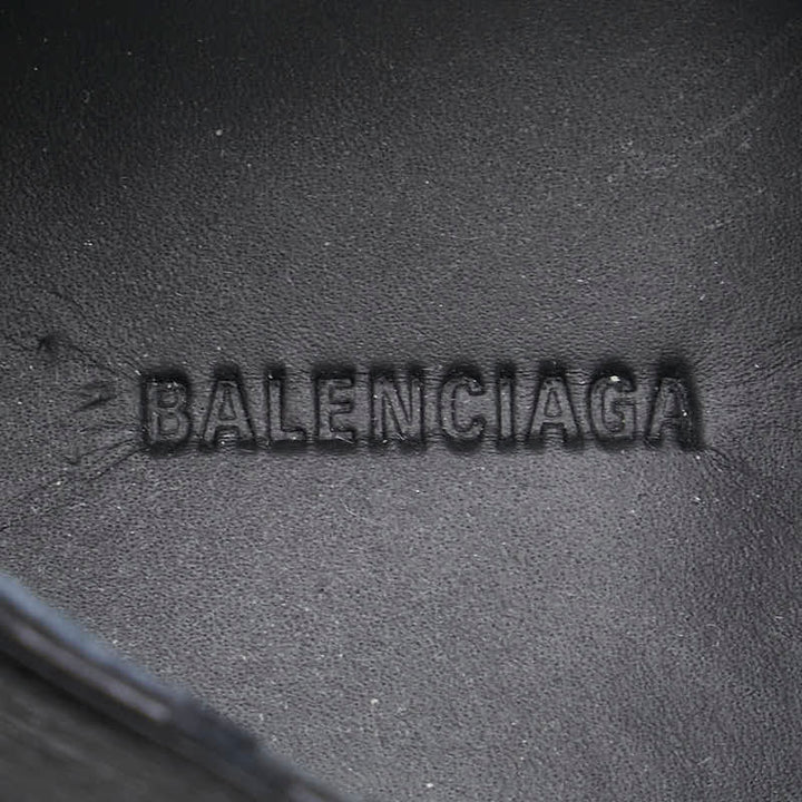 Top Quality Balenciaga Leather Dress Shoes Black