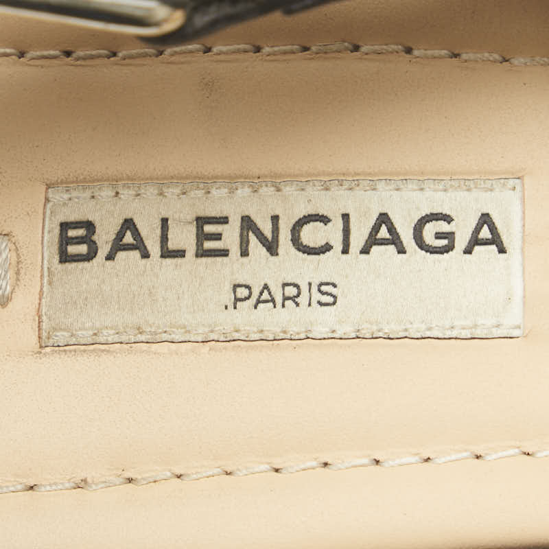 Top Quality Balenciaga Studded Strap Sandals Leather Black