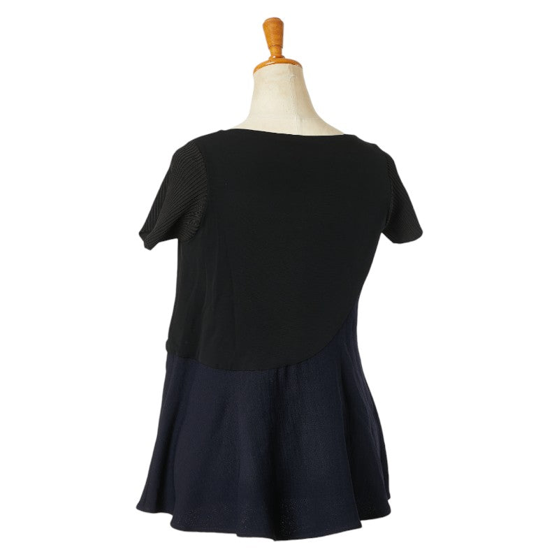 Top Quality Balenciaga Rayon Tunic Dress Black Navy