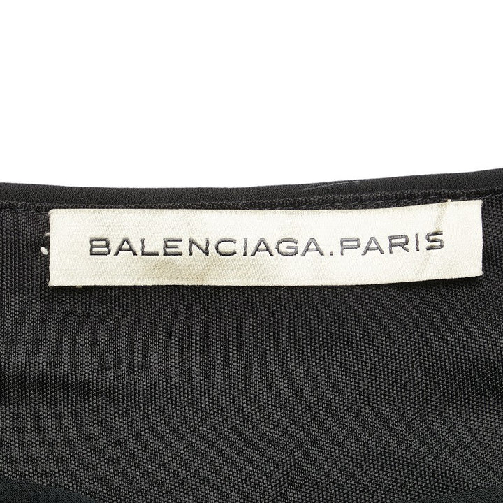 Top Quality Balenciaga Rayon Tunic Dress Black Navy