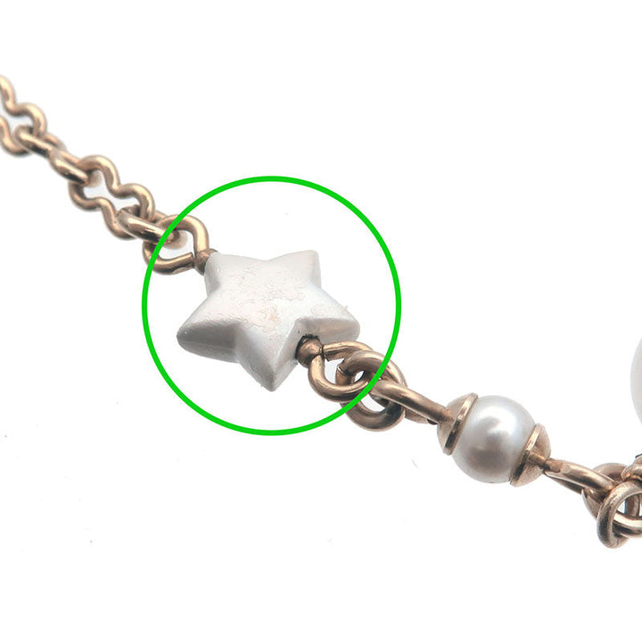 Top Quality Chanel CoCo Mark Drop Earrings Imitation Pearl Champagne Gold A19P