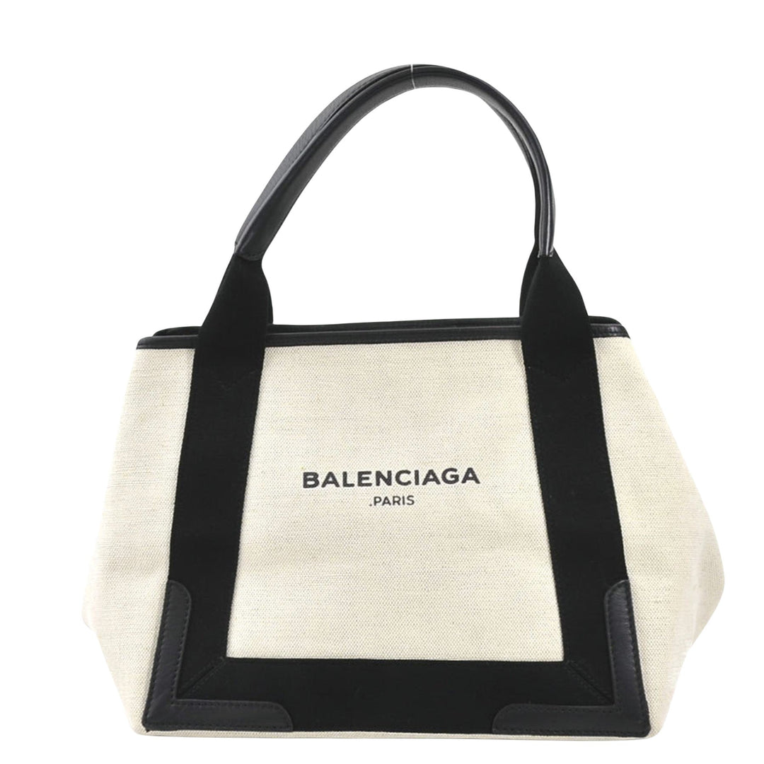 Top Quality Balenciaga Navy Cabas Tote