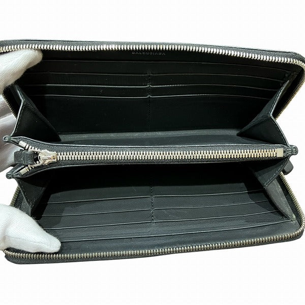 Top Quality Balenciaga Leather Zip-Around Wallet 551935