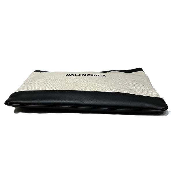 Top Quality Balenciaga Canvas Leather Clutch Bag 420407