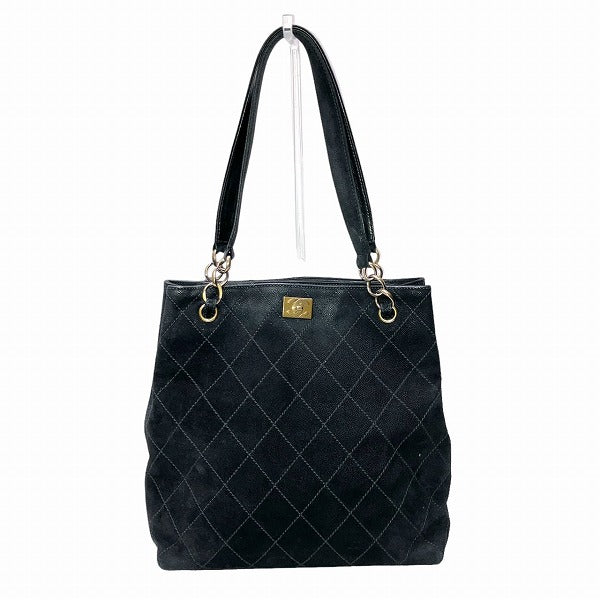 Top Quality Chanel Wild Stitch Suede Tote Bag