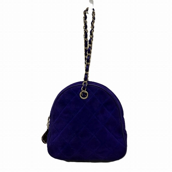 Top Quality Chanel Suede Matelasse Mini Chain Bag