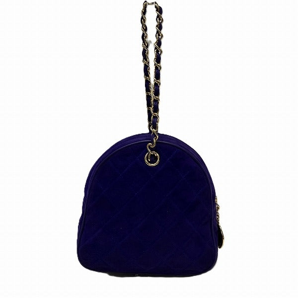 Top Quality Chanel Suede Matelasse Mini Chain Bag
