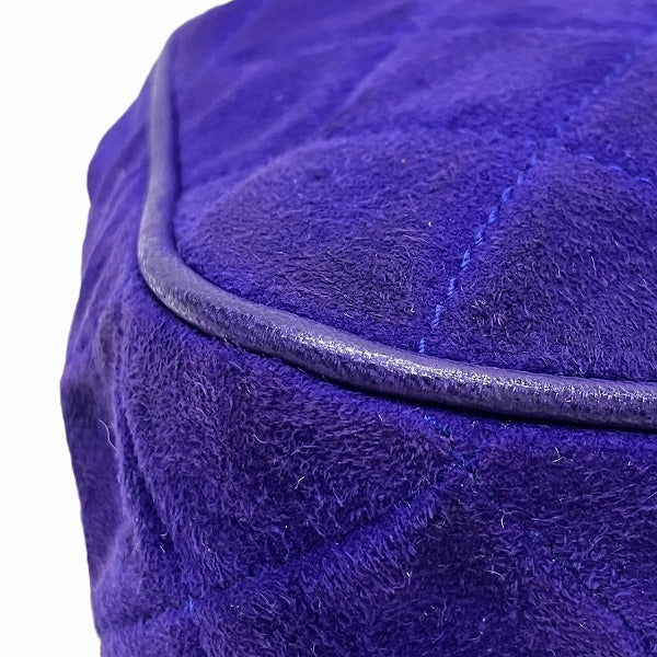 Top Quality Chanel Suede Matelasse Mini Chain Bag