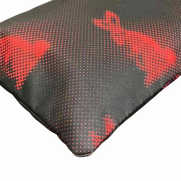 Prada Nylon Rabbit Print Pouch