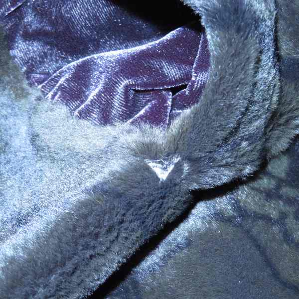 Top Quality Balenciaga Fur Long Coat Outerwear
