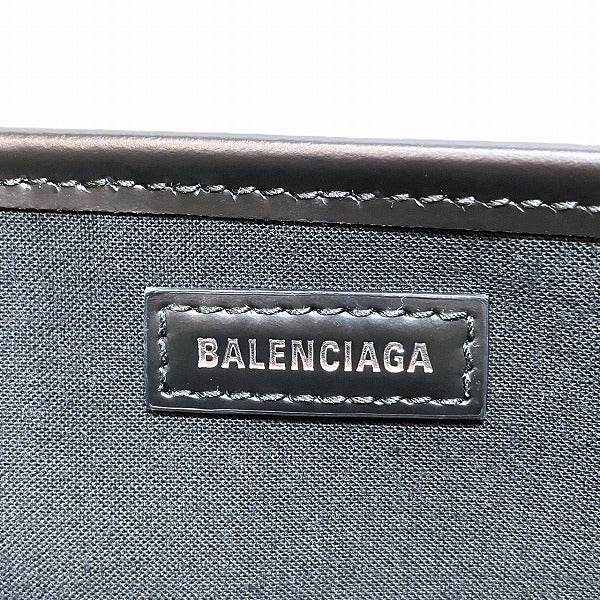 Top Quality Balenciaga Cabas Canvas Leather Tote Bag