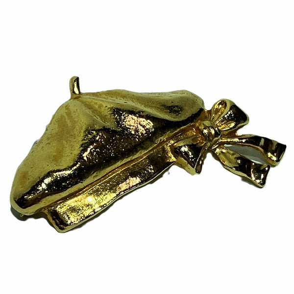 Top Quality Chanel Beret Motif Ribbon Brooch