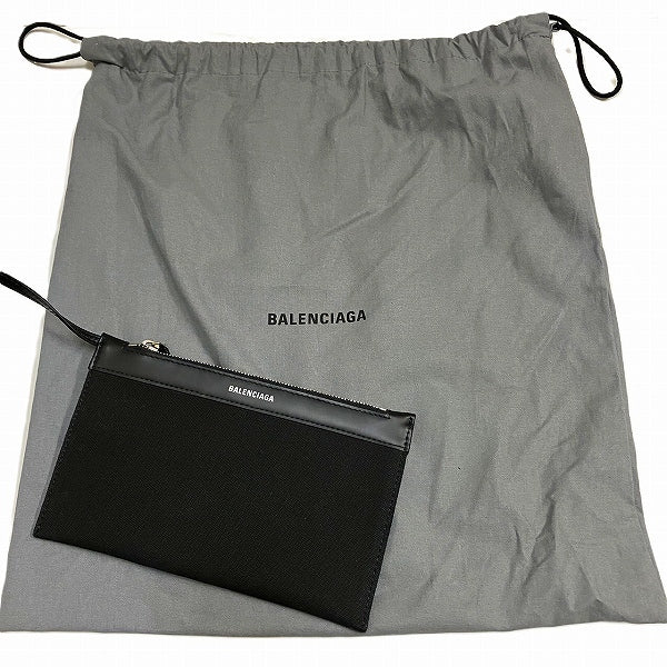 Top Quality Balenciaga Cabas Canvas Leather Tote Bag