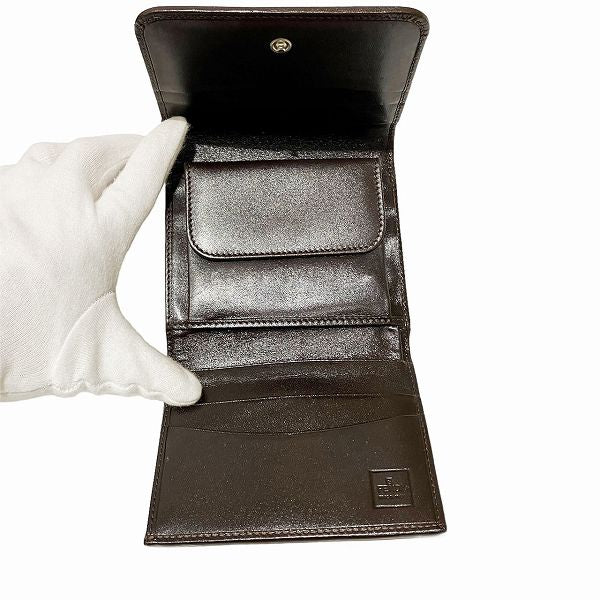 Top quality Fendi Zucca Canvas Leather Trifold Wallet