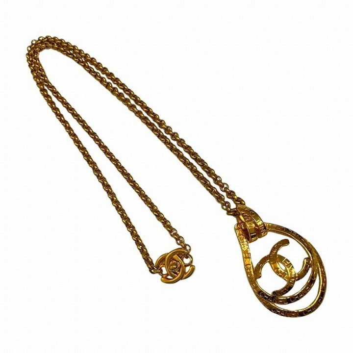 Chanel Logo CC Necklace
