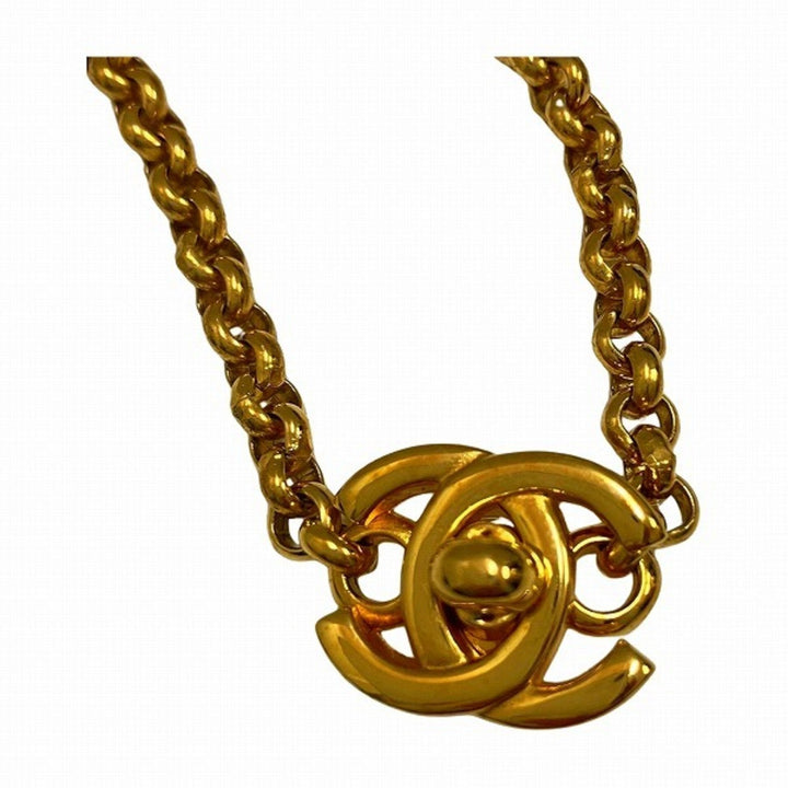 Chanel Logo CC Necklace