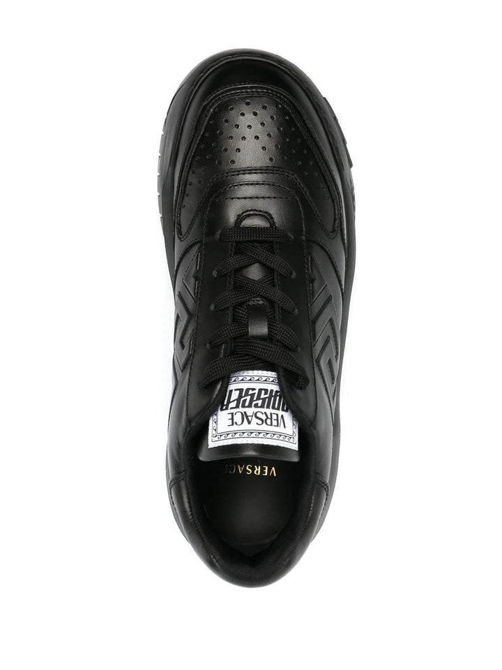 ODISSEA LEATHER LOW-TOP SNEAKERS