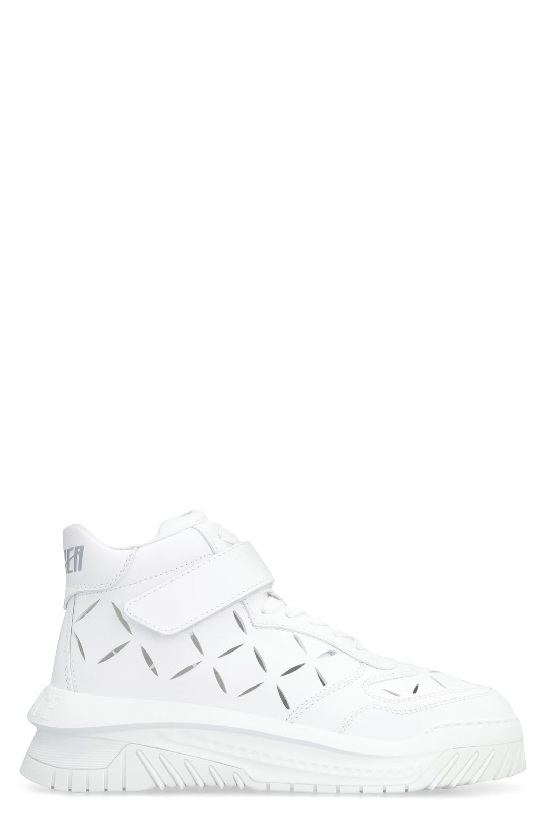 ODISSEA LEATHER HIGH-TOP SNEAKERS