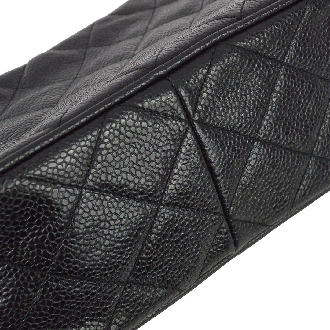 Top Quality Chanel 1994-1997 Black Caviar Skin Camera Bag Mini