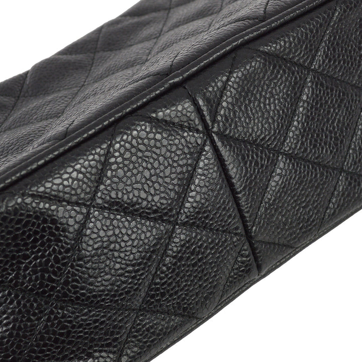 Top Quality Chanel 1994-1997 Black Caviar Skin Camera Bag Mini
