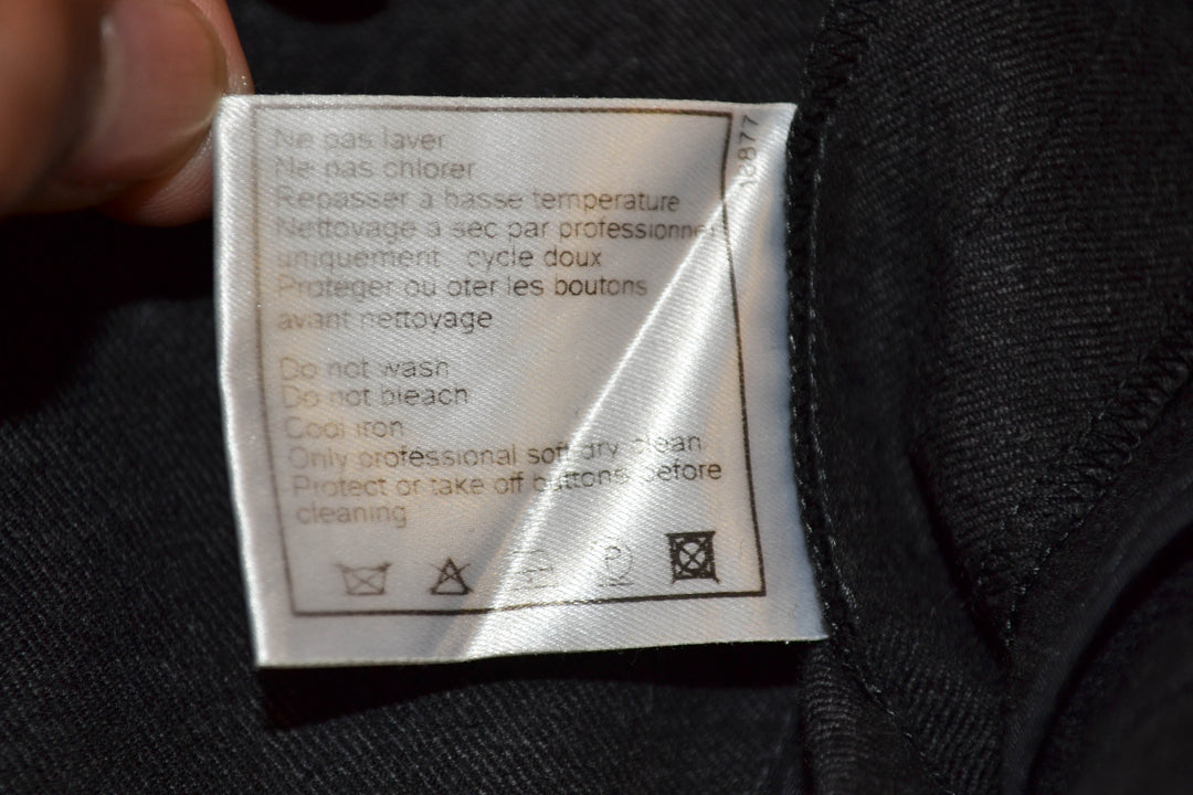 Top Quality Chanel Grey Wool Pants Size 2A
