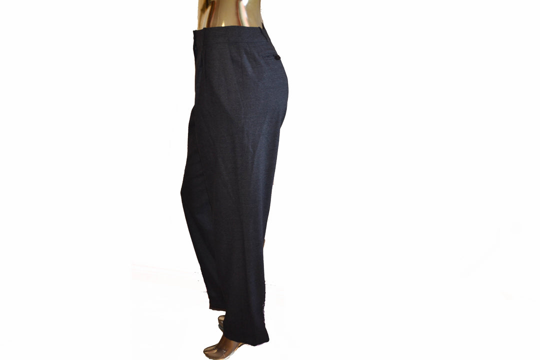 Top Quality Chanel Grey Wool Pants Size 2A