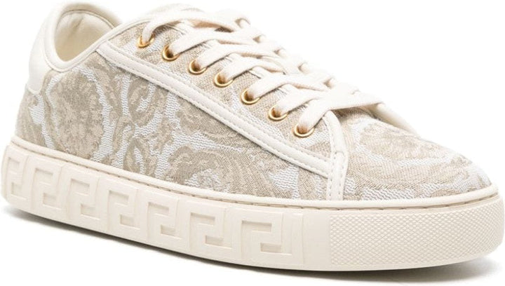 BAROQUE GRECA JACQUARD SNEAKERS
