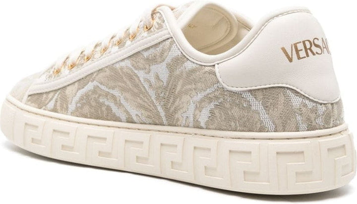 BAROQUE GRECA JACQUARD SNEAKERS
