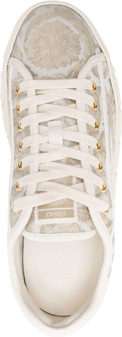 BAROQUE GRECA JACQUARD SNEAKERS