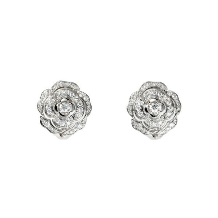 Chanel Camellia Earrings