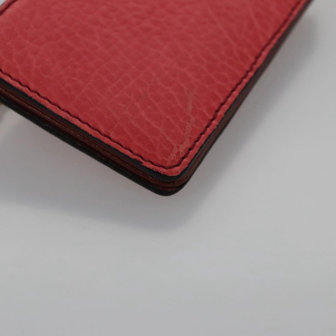 Chloe Card Case Leather Pink 102045