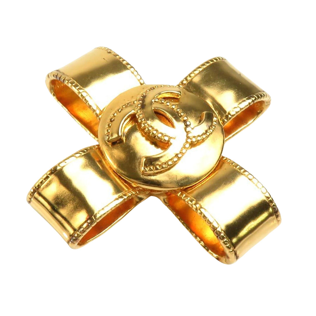 Top Quality Chanel Cross Brooch