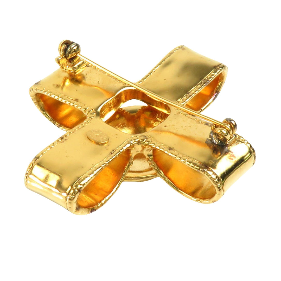Chanel Cross Brooch
