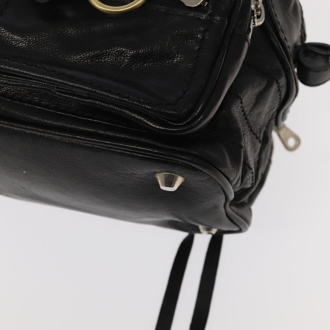 Chloe Betty Hand Bag Leather Black 104669