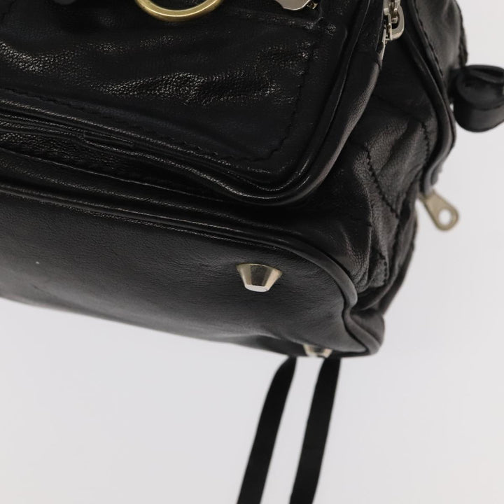Chloe Betty Hand Bag Leather Black 104669