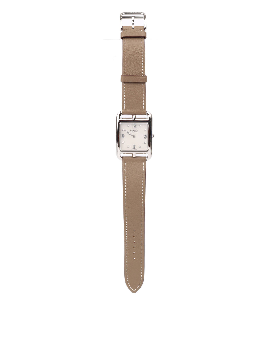 Hermes Small Diamonds Cape Cod Watch 31mm