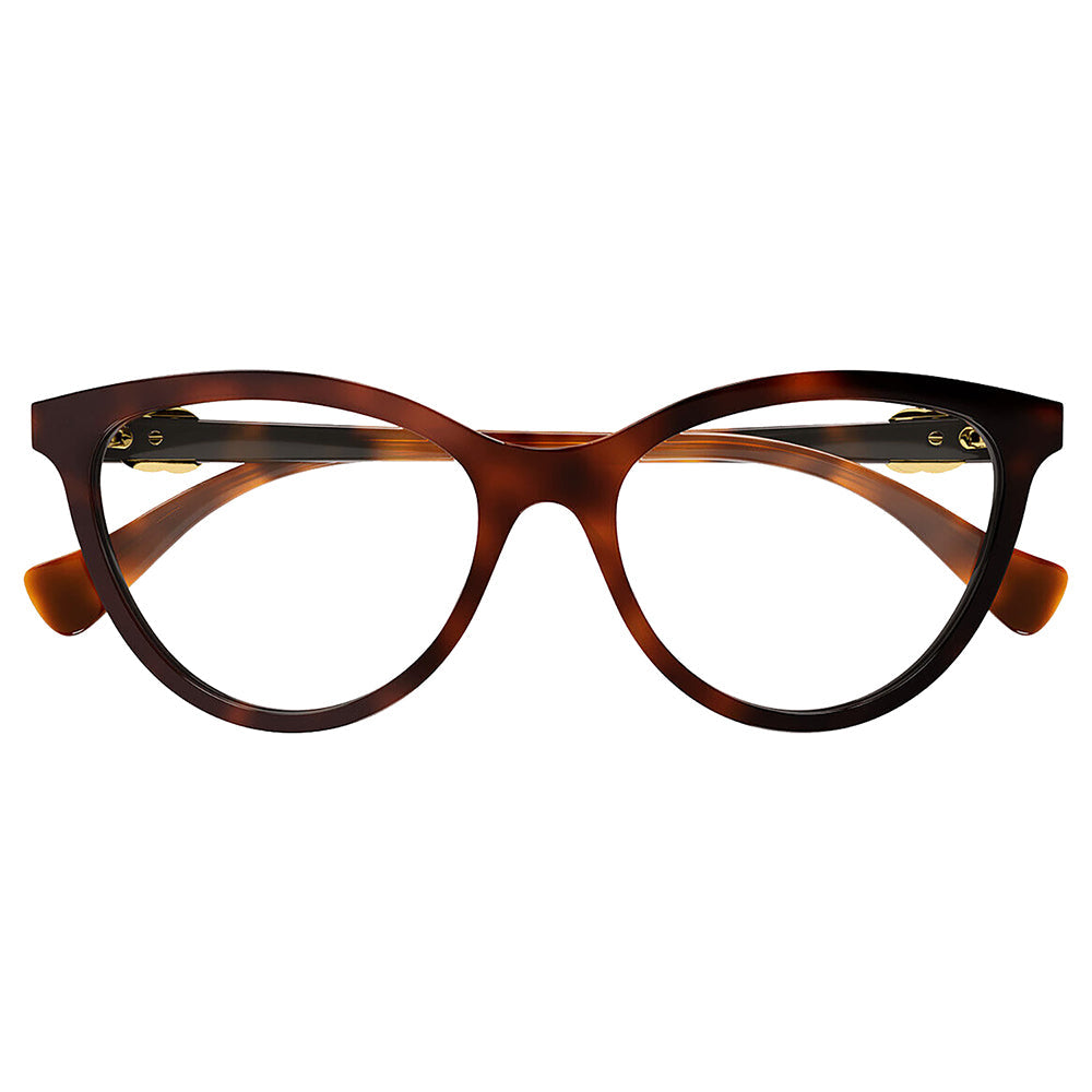 Gucci GUCCI LOGO GG 1179O 006 53mm Womens Cat-Eye Eyeglasses 53mm