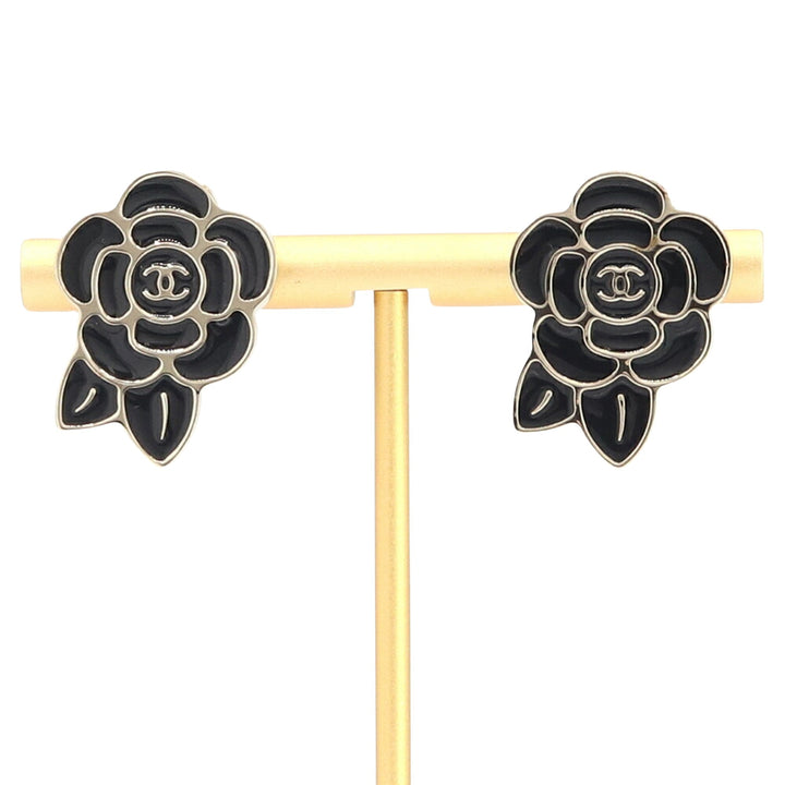 Chanel Camellia Earrings