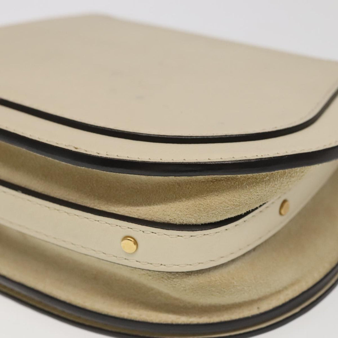 Chloe Nile Small Bracelet Shoulder Bag Leather Cream 106071