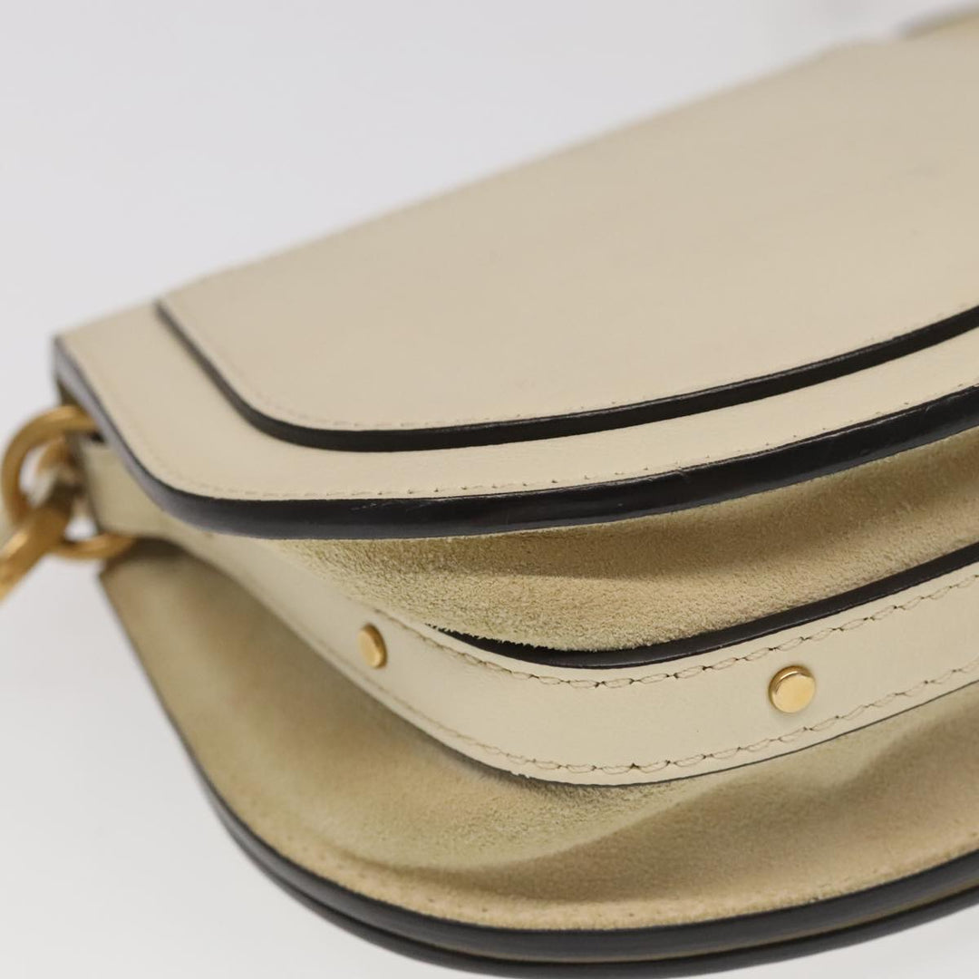 Chloe Nile Small Bracelet Shoulder Bag Leather Cream 106071